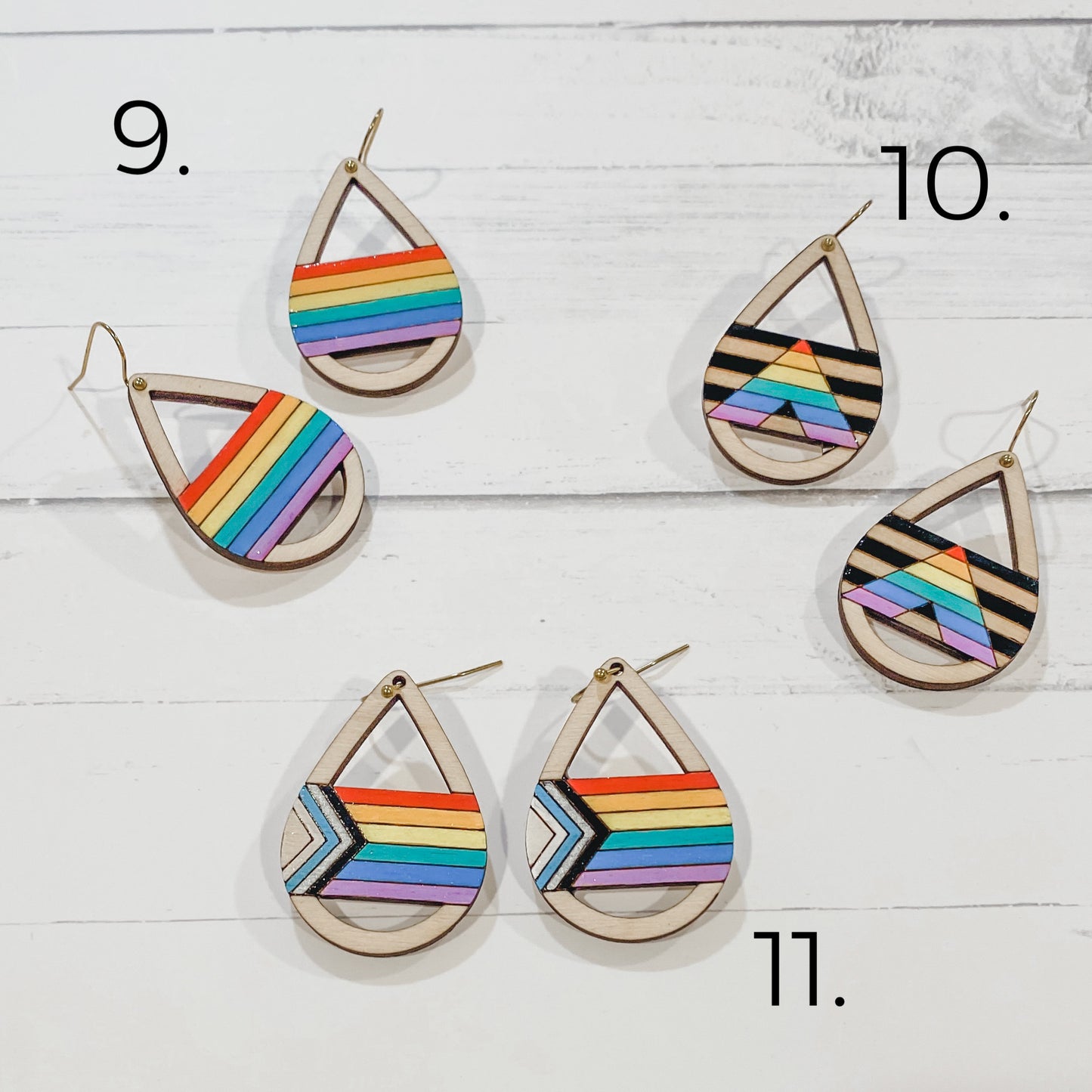 Rainbow Coalition Pride Handmade Earrings