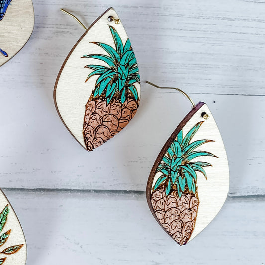Fun Pineapple Earrings