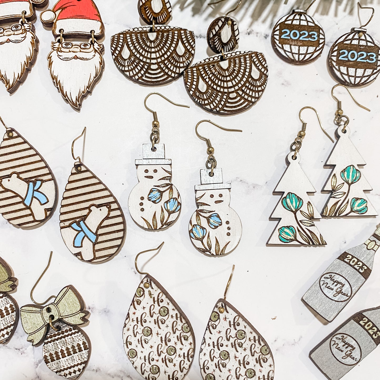 Christmas Tree  Earrings