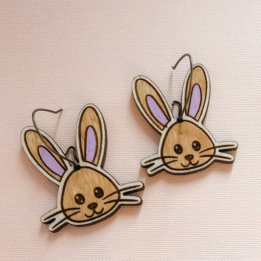 Cute Bunny Drop Earrings