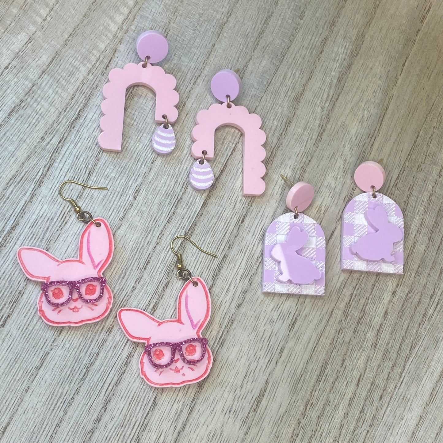 Bunny with Sunglasses Earrings